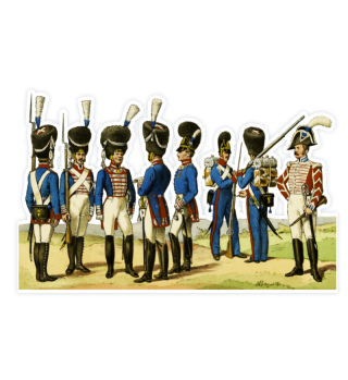 Sticker 1814 - Uniformen vom Grenadier
