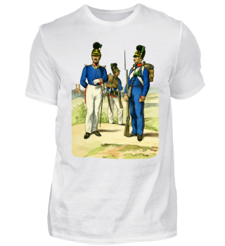1825 - Uniformen vom Linien-Infanterie-Leib-Regiment 1825