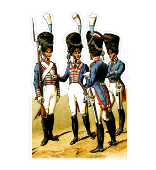 Sticker 1814 - Grenadier-Garde-Regiment