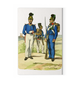 Leinwand: 1825 - Uniformen vom Linien-I